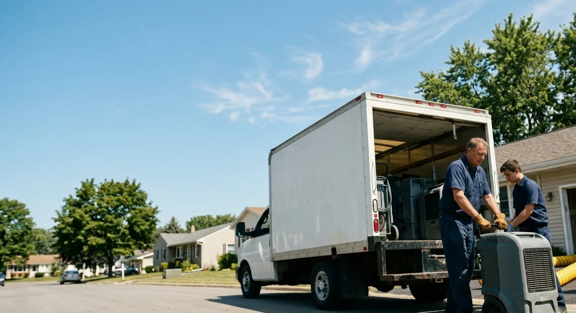 Water Damage Cleanup in Pleasant Hill, IA near me